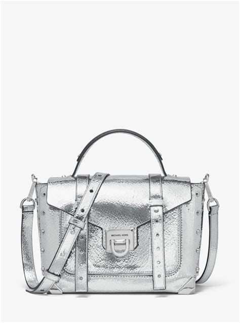 michael kors silver handbags sale